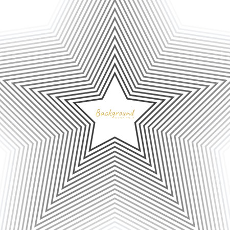 Star line Pattern. Geometric Star Background. Abstract star texture .  Vector abstract graphic design. New Year Christmas template.のイラスト素材