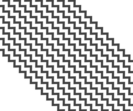 Wave line and wavy zigzag pattern lines. Abstract wave geometric texture dot halftone. Chevrons wallpaper. Digital paper for page fills, web designing, textile print. Vector art.のイラスト素材