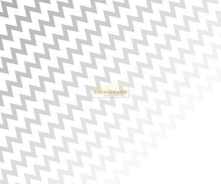 Wave line and wavy zigzag pattern lines. Abstract wave geometric texture dot halftone. Chevrons wallpaper. Digital paper for page fills, web designing, textile print. Vector art.のイラスト素材