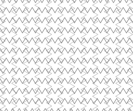 Wave line and wavy zigzag pattern lines. Abstract wave geometric texture dot halftone. Chevrons wallpaper. Digital paper for page fills, web designing, textile print. Vector art.のイラスト素材