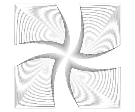 Square vector pattern. Abstract line texture. Vector boxes background. Stroke geometric frame. Creative Design Templates. illustration eps 10.のイラスト素材