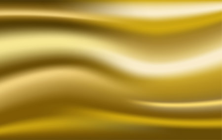 Vector of gold gradient. Gold gradient background texture metallic vector illustration for luxury frame, ribbon, banner, web, coin and label. Elegant light and shine vector templateのイラスト素材