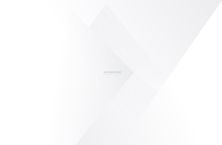 Abstract geometric white and gray color modern background. illustration - Vectorのイラスト素材