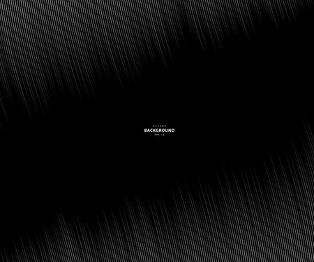 Abstract background with lines. Vector illustration. Eps 10. Black and white.のイラスト素材