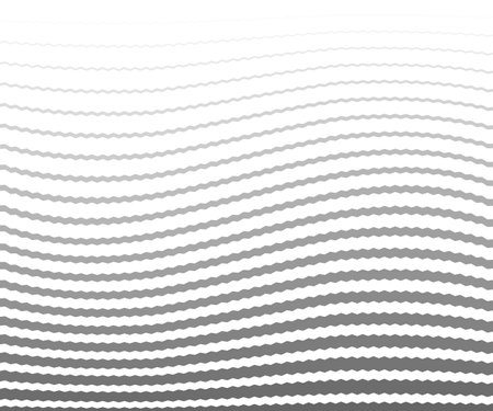 Wave line and wavy zigzag pattern lines. Abstract wave geometric texture dot halftone. Chevrons wallpaper. Digital paper for page fills, web designing, textile print. Vector art.のイラスト素材
