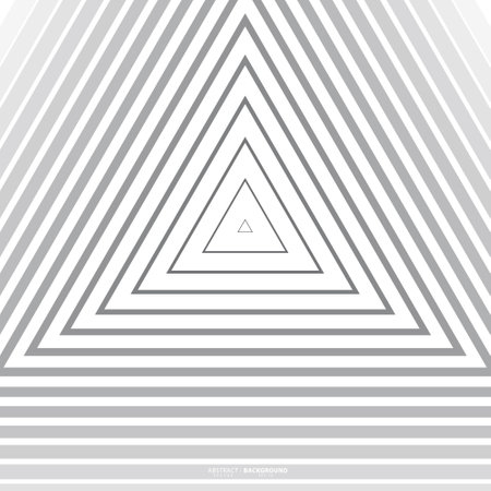 Triangle geometric vector pattern. Abstract line texture. Vector Pyramid background. Creative Design Templates. illustration eps 10.のイラスト素材