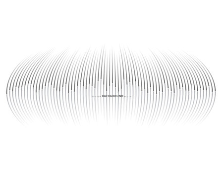 Abstract grey white waves and lines pattern for your ideas, template background textureのイラスト素材