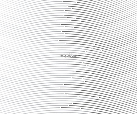 Striped texture, Abstract warped Diagonal Striped Background, wave lines texture. Brand new style for your business design, vector template for your ideasのイラスト素材