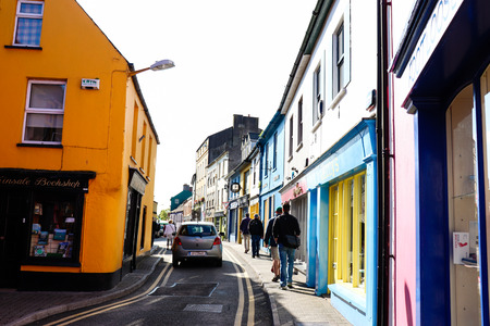 Street Kinsale Irelandのeditorial素材