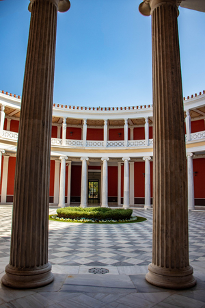 The Zappeion Hall in Athensのeditorial素材