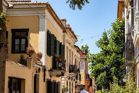 Streets of Athens, Greeceのeditorial素材
