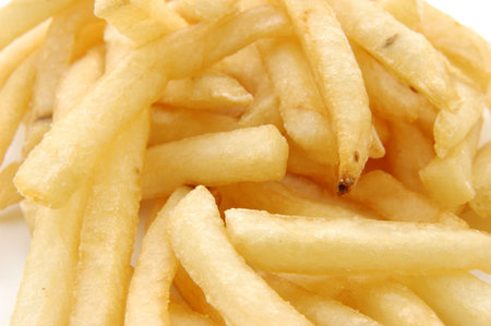 Close up of french fries