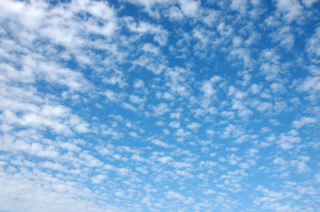 Background of clouds on blue sky