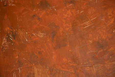 Red background in vintage style for graphic design or wallpaper. Interesting texture.の写真素材