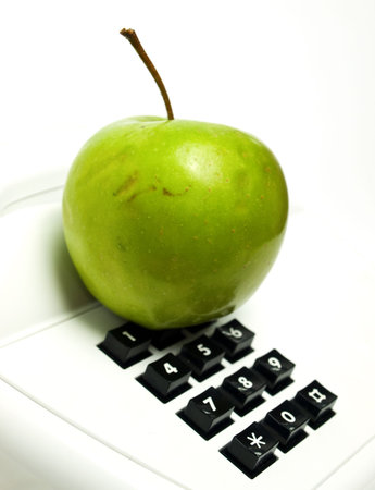 Apple phoneの写真素材