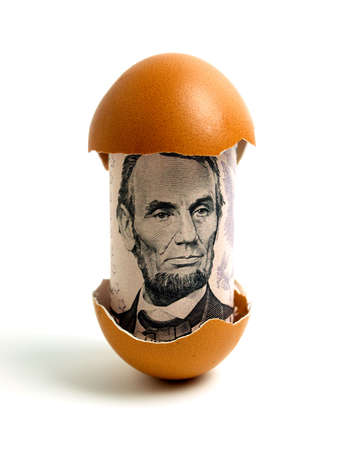 Egg of Moneyの写真素材