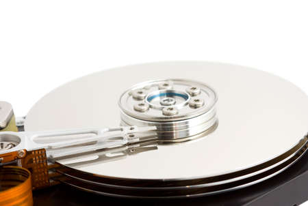 Close-up shot of Hard disk driveの写真素材