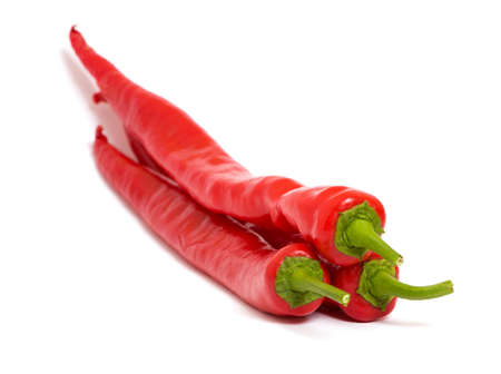 Red chilly pepperの写真素材