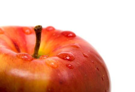 Red appleの写真素材