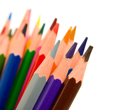 color pencilsの写真素材