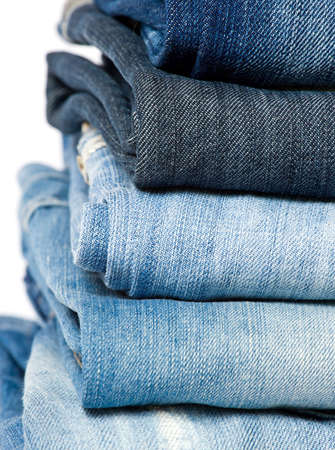 Blue denim jeans.の写真素材