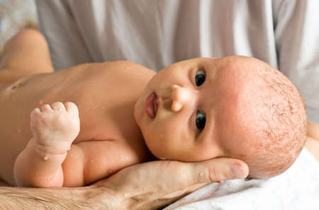 Infant babyの写真素材