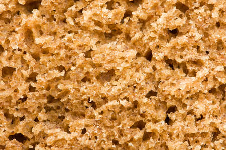 macro of bread texture の写真素材