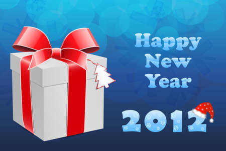 New year card のイラスト素材