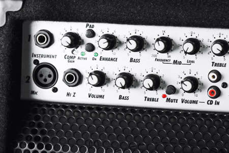 Guitar amplifierの写真素材