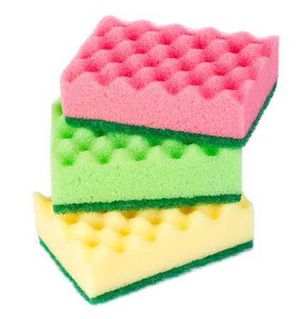 Group of kitchen spongesの写真素材