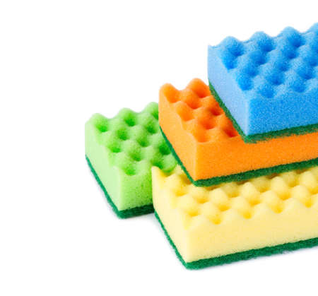 Group of kitchen spongesの写真素材