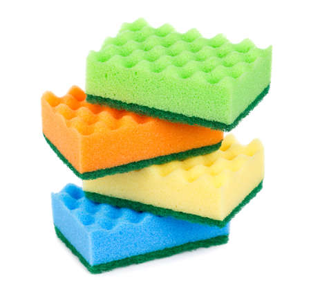 Group of kitchen spongesの写真素材
