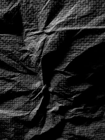 Black Tissue Paper Overlay Texture