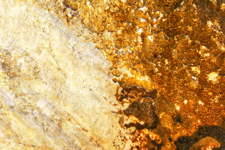 Natural stone rock structure texture, closeup photoの写真素材