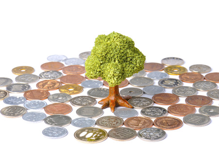 Money and business imageの写真素材