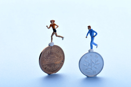 Money and business imageの写真素材