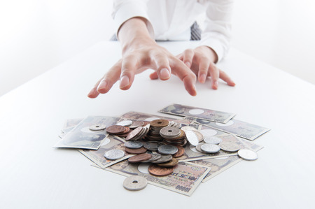 Money and business imageの写真素材