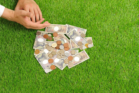 Money and business imageの写真素材