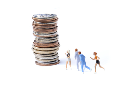 Money and business imageの写真素材