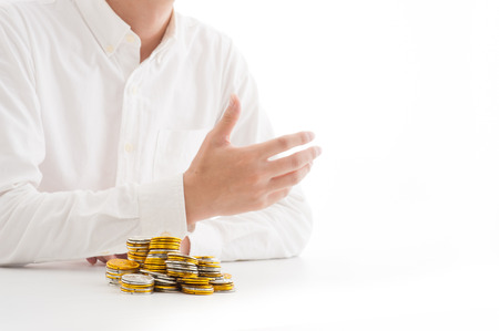 Money and business imageの写真素材