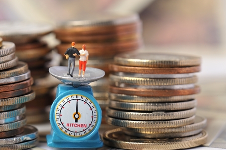 Money and business imageの写真素材