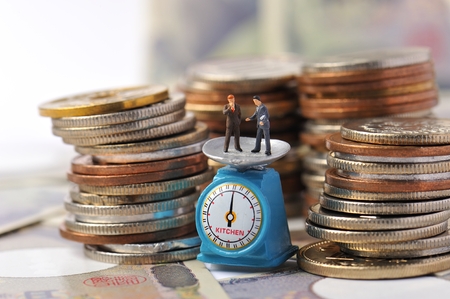 Money and business imageの写真素材