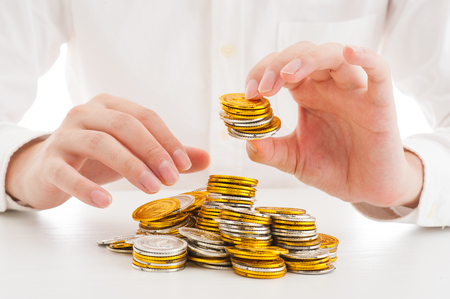 Money and business imageの写真素材