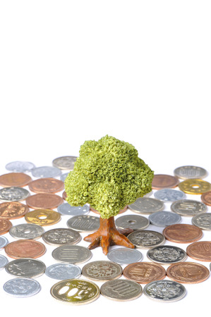Money and business imageの写真素材