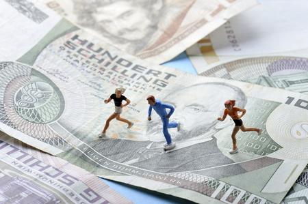 Money and business imageの写真素材