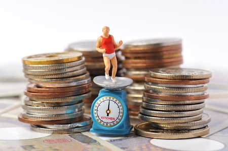 Money and business imageの写真素材