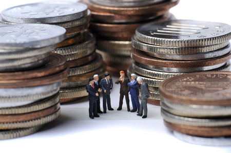 Money and business imageの写真素材