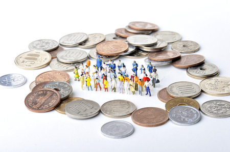 Money and business imageの写真素材