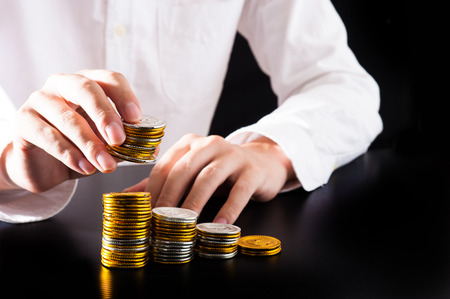 Money and business imageの写真素材