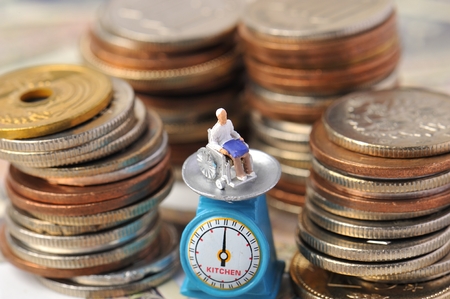 Money and business imageの写真素材